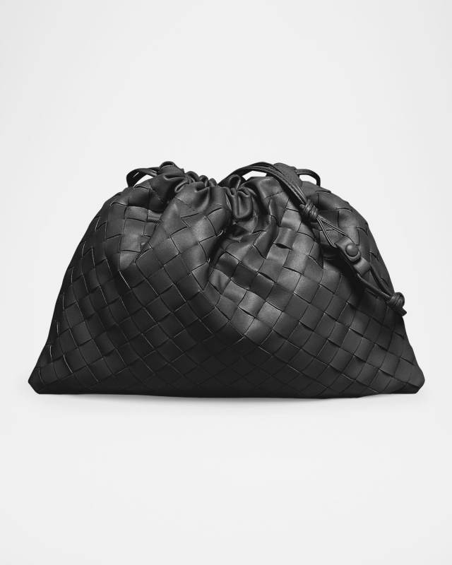 Medium Leather Pouch Bag
